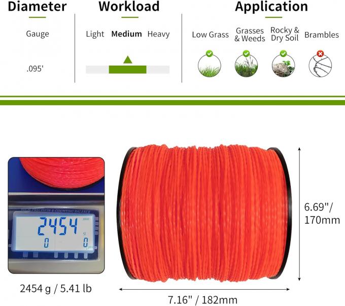 خط برش چمن با راندمان بالا و با کیفیت حرفه ای 1 پوندی 1