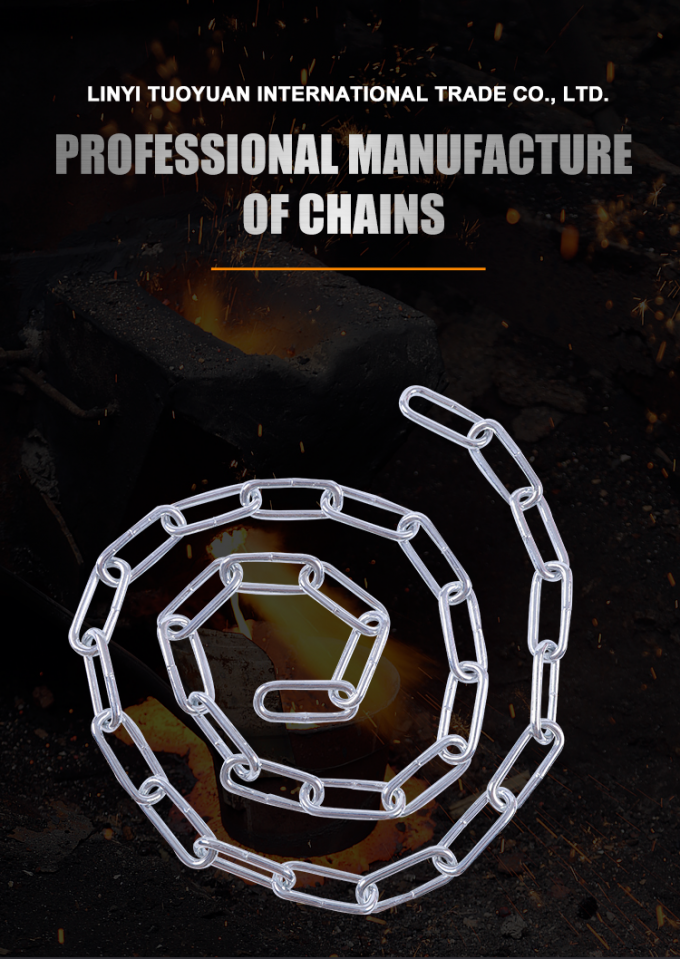 7mm گرم فروش تجهیزات ورزشی زنجیر آهن گالوانیزه زنجیر 0