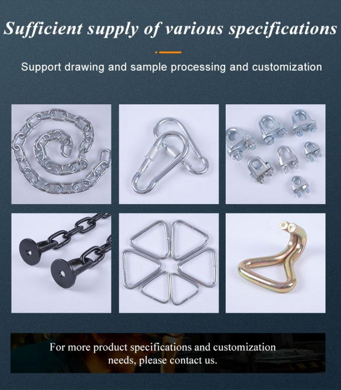 7mm گرم فروش تجهیزات ورزشی زنجیر آهن گالوانیزه زنجیر 5