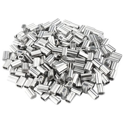 قیمت خوب Hourglass Sleeve 8 Character Aluminum Sleeve for Self-Color Surface Cable Ferrule آنلاین