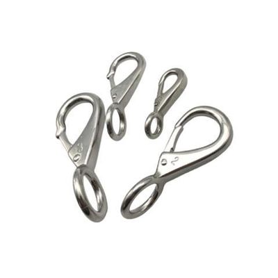 قیمت خوب قلاب اتصال چشمی ثابت از جنس استیل ضد زنگ صیقلی برای اتصال قلاده سگ و جاکلیدی آنلاین