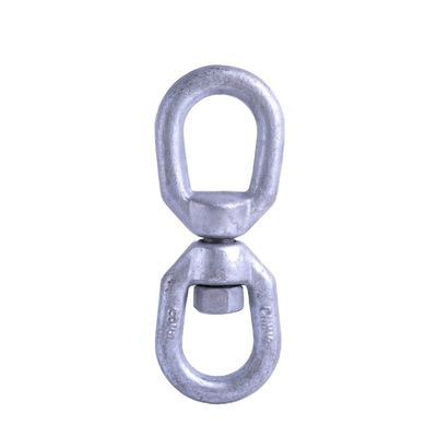 قیمت خوب Galvanized Heavy Duty Chain Swivels Eye to Eye for Heavy-Duty Industrial Applications آنلاین