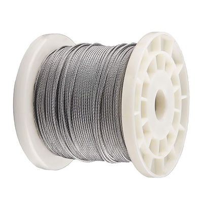 قیمت خوب 7x7 Galvanized Steel Aircraft Cable 1.6mm Diameter Wire Rope for Industrial Crane Only آنلاین