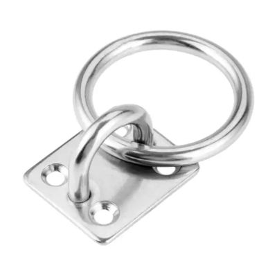 قیمت خوب صفحه چشمی مربعی دیواری سخت‌افزار دریایی با حلقه جوش داده شده و روکش گالوانیزه آنلاین