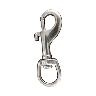 قیمت خوب قلاب چشمی چرخان از جنس استنلس استیل برای قلاده سگ، بادوام و مقاوم در برابر خوردگی آنلاین