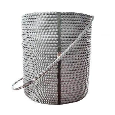 قیمت خوب سیم فلزی گالوانیزه 4x19 FC 4mm 6mm برای کاربردهای ساختمانی آنلاین