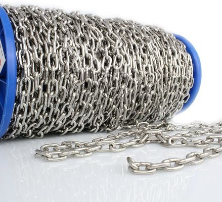 قیمت خوب زنجیره لنک کوتاه استاندارد گالوانیزه SS304 SS316 برای کاربردهای صنعتی آنلاین
