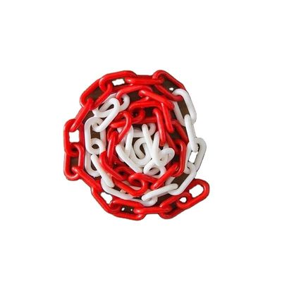 قیمت خوب PE Material 6MM Plastic Barrier Chain for Road Safety Injection Structure Standard آنلاین