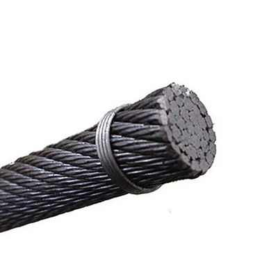 قیمت خوب فولاد کربن درجه m 72B 60 70 80 سیم ضد پیچ برای جرثقیل 18X19 کابل کشش بالا آنلاین