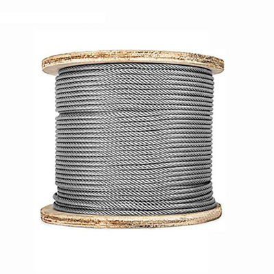 قیمت خوب سیم بکسل فولادی 6X24S 7FC سیم فولادی روشن با سیم بکسل تماس استیل ضد زنگ آنلاین