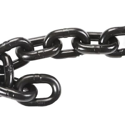 قیمت خوب Other Heavy Duty G80 3.2mm*9mm Calibrated Load Chain with 48kN Test Load Iron Chain آنلاین