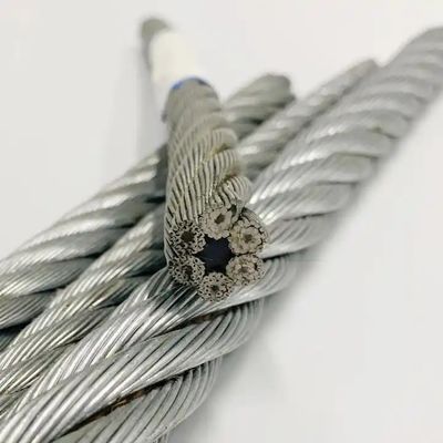 قیمت خوب طناب فولادی گالوانیزه 9 میلی متری برای لنگر انداختن و بستن تحمل ±1٪ فولاد درجه فولاد آنلاین
