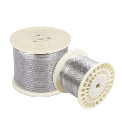 قیمت خوب Durable AISI304 1X19 6mm Lifting Wire Rope for Bending Service in Mining Operations آنلاین
