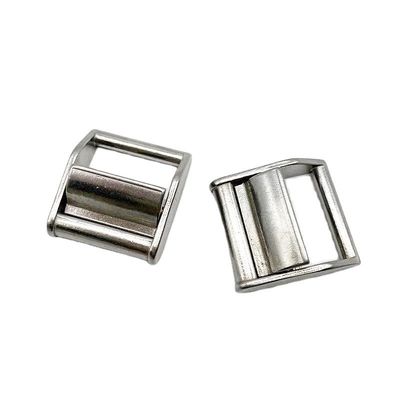 قیمت خوب تجهیزات دریایی ریگینگ SS304 Webbing Cam Buckle با فلز ضد زنگ پولیش شده آنلاین