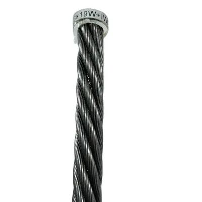 قیمت خوب 6x19W FC سیم فولاد فیبر هسته ای برای حفاری / حفاری نفت / بلند کردن میله آنلاین