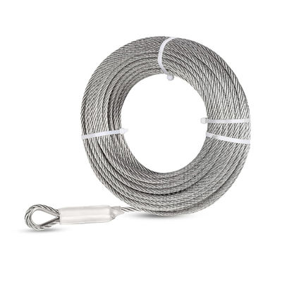 قیمت خوب Bending 7x19 Strands Steel Aircraft Cable 50 feet 5/16 inch Stainless Steel for Needs آنلاین