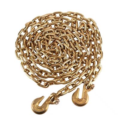 قیمت خوب استاندارد G70 1/2'x 20' زنجیره بلند کردن فولاد 48kN بار آزمایش برای نیازهای تامین بار آنلاین