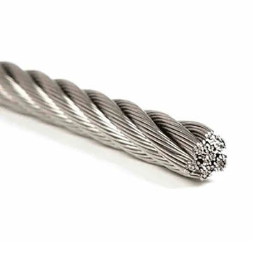 قیمت خوب 6xK26WS-WSC/IWRC 6xK31WS-WSC/IWRC 6xK36WS-WSC/IWRC سیم بکسل فولادی ضد زنگ نوع 316 آنلاین
