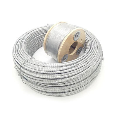 قیمت خوب 8xK19S / 8xK26WS / 8xK31WS / 8xK36WS WSC/IWRC سیم بکسل فولادی ضد زنگ روکش دار نوع 316 آنلاین