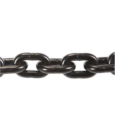 قیمت خوب 48kN بار آزمایشی G80 8mm Black Finished Lifting Chain زنجیر آهنین برای بلند کردن آنلاین