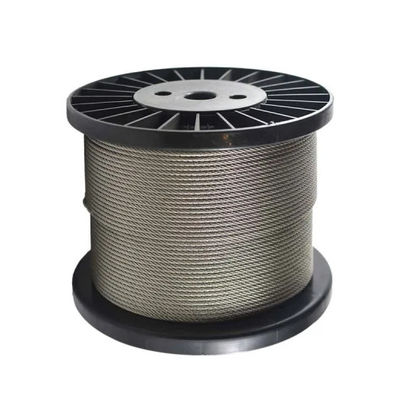 قیمت خوب Conveyor Belt Cable Rails Galvanized Ungalvanized Steel Wire Rope with OEM Acceptance آنلاین