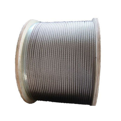 قیمت خوب 6x19 FC 10MM سیم فولادی گالوانیزه نشده طناب فولادی کابل برای خم شدن از حرفه ای آنلاین