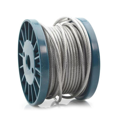 قیمت خوب فولاد ضد زنگ 6X19W FC 6X19W سیم IWRC برای کرنس زغال سنگ عالی گالوانیزه آنلاین