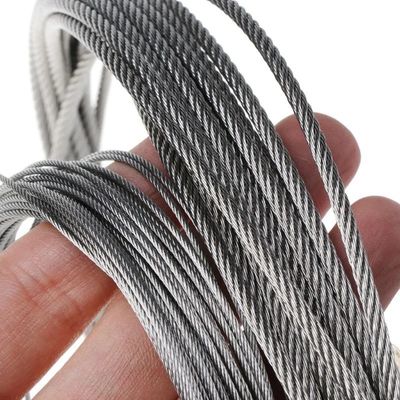 قیمت خوب Galvanized Wire Rope Elevator Rope Round Strand for Stainless Steel OEM آنلاین