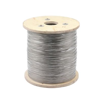 قیمت خوب 6X19 FC گالوانیزه کابل های فولادی ضد زنگ زینک پوشانده سیم سیم با استانداردهای AiSi آنلاین