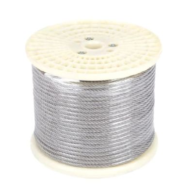 قیمت خوب 18X7 Iws High Tension Stainless Steel Wire Rope For Construction آنلاین