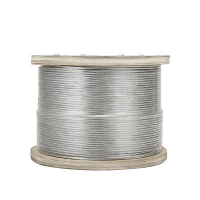 قیمت خوب Non-Alloy Steel Material 304 316 Stainless Steel Wire Rope for Lifting Steel Cable آنلاین