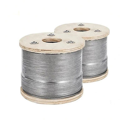 قیمت خوب 6X36 Stainless Steel Grade Galvanized Steel Wire Rope for Mooring Winch and Anchor آنلاین