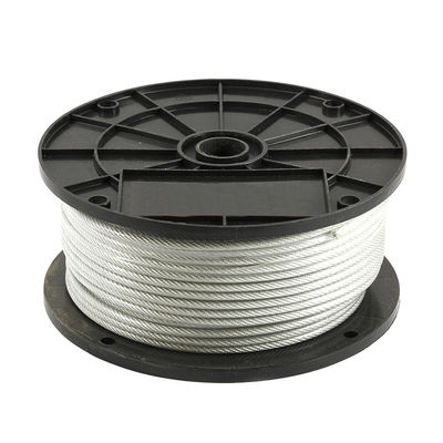 قیمت خوب 6.5mm 6X19s FC Ungalvanized Elevator Steel Cable Wire Rope 1770 1960 MPa for Elevator آنلاین