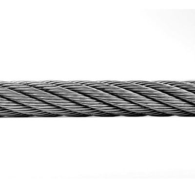 قیمت خوب 16-32mm 6X37 M Sfc 1620 MPa روغن شده آسانسور جبران طناب فولاد برای خم کردن آنلاین