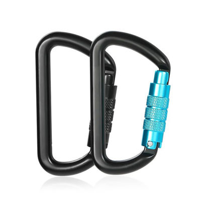 قیمت خوب 25kN هماک آلومینیوم 0 شکل کارابینرها برای کمپینگ و بیرونی Snap Hook آنلاین