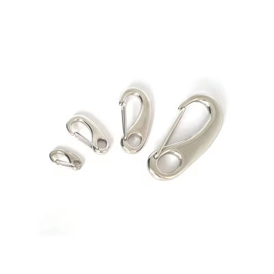 قیمت خوب Taiwan Quick Release stainless steel 304 spring gate snap clip egg shape snap hook آنلاین