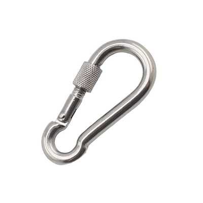 قیمت خوب Customizable Stainless Steel Quick Link Spring Snap Hook With Screw Lock for Industrial آنلاین