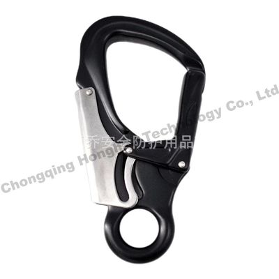 قیمت خوب سخت افزار گالوانیزه، کارابینر صعود 35KN هواپیمایی آلومینیوم در فضای باز قلاب ایمنی قفل تجهیزات کوهنوردی آنلاین