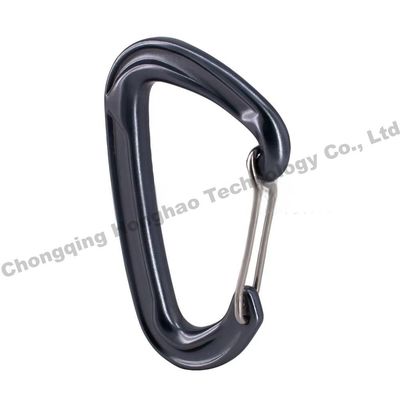 قیمت خوب Portable Aluminium Alloy D Shape Climbing Lock 22KN for Secure Climbing Experience آنلاین