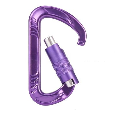 قیمت خوب گالوانیزه پایان TripleLock شکل D تجهیزات صعود برای پایین رفتن امن و مطمئن آنلاین
