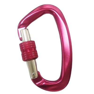 قیمت خوب Galvanized Hardware Aerospace Aluminum D-Shaped Carabiner Essential Gear for Climbing آنلاین