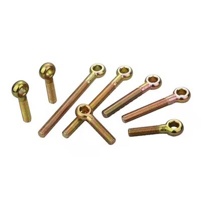 قیمت خوب Galvanized Finish M5 M8 M10 DIN444 Carbon Steel Cold Forging Eye Swivel Lifting Eyebolt Fish Eye Bolt آنلاین