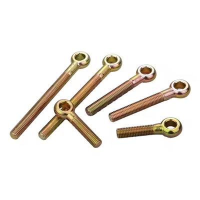 قیمت خوب پیچ چشمی فولادی کربنی آهنگری شده گالوانیزه DIN 444، حلقه بالابر، چشمی، پیچ تاب آنلاین
