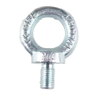 قیمت خوب پیچ و مهره بالابرنده فولاد کربنی با روکش روی، گالوانیزه DIN 580 برای بلند کردن اجسام سنگین آنلاین