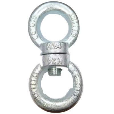 قیمت خوب مهره بالابر چشمی سنگین با روکش روی، نوع حلقه ای، بیضی شکل، رزوه دار، DIN 582 برای فولاد کربنی آنلاین