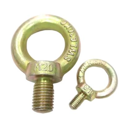 قیمت خوب زینک پایان قطره جعل فولاد کربن بالا بردن چشم بولت JIS1168 برای تجهیزات بالا بردن آنلاین
