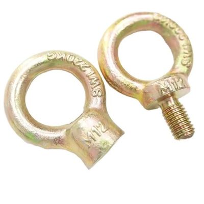 قیمت خوب پیچ فولادی گالوانیزه با روکش روی برای پیچ و مهره حلقه بالابر JIS 1168 با قیمت مناسب آنلاین