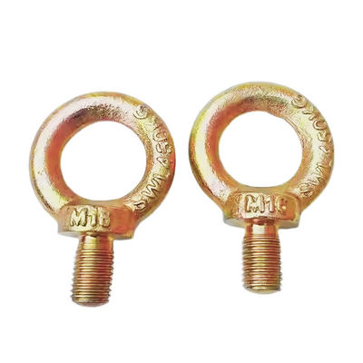 قیمت خوب فولاد آهنگری شده زرد روی JIS 1168 پیچ و مهره بالابر سنگین سفارشی پیچ و مهره چشم آنلاین