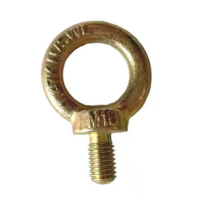 قیمت خوب سخت افزاری JISB1168 استاندارد بولت های چشم زرد زنک فولاد کربن بالا بردن بولت آنلاین