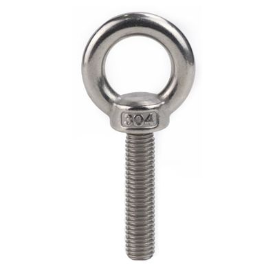 قیمت خوب Plain Finish Stainless Steel 304/316 Lifting Eye Bolt for Ringing آنلاین